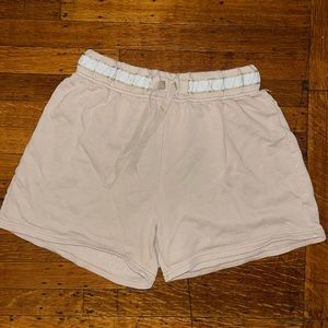 Cream Legacy Gymshark Shorts